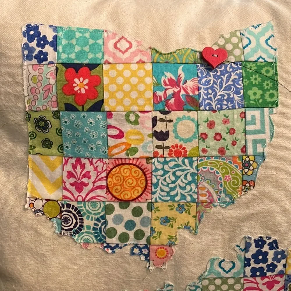 Pearly Girl Cutie Handmade Pillow/Cover - NWT
